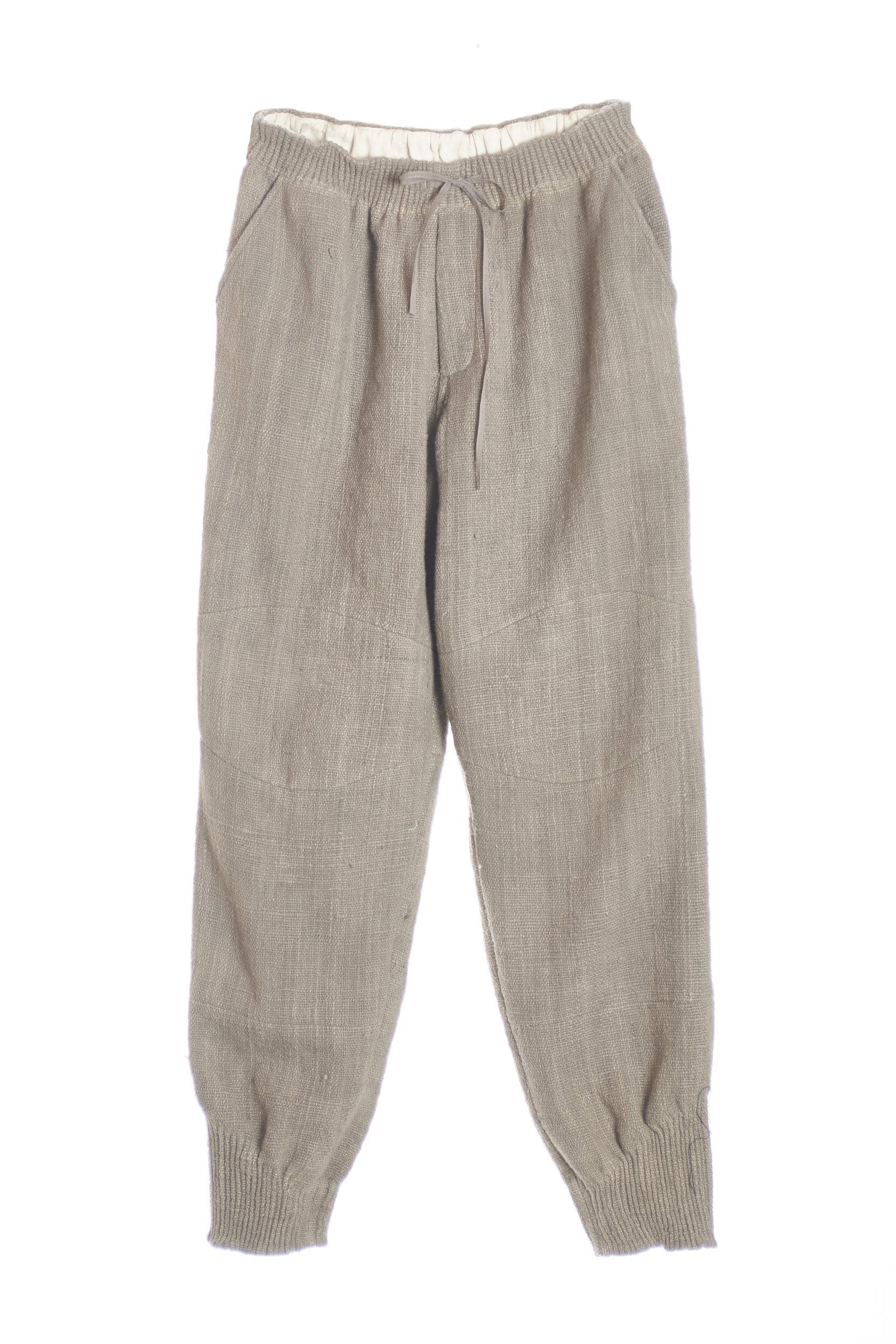 GRAY ORGANIC COTTON JOGGERS