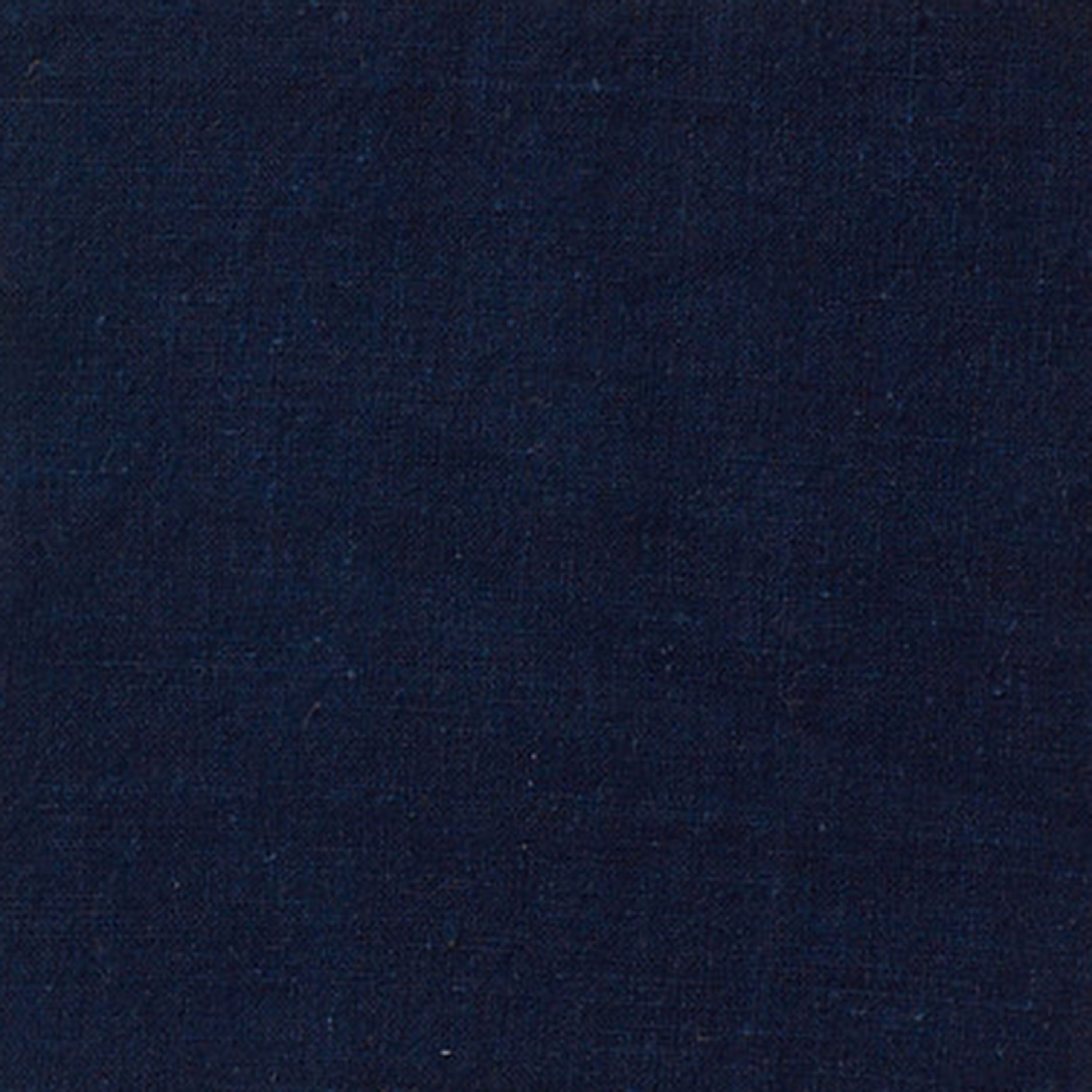 Dark Indigo Hand-Spun Organic Cotton Fabric