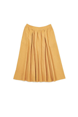 Handspun Organic Cotton A Line Panelled Skirt