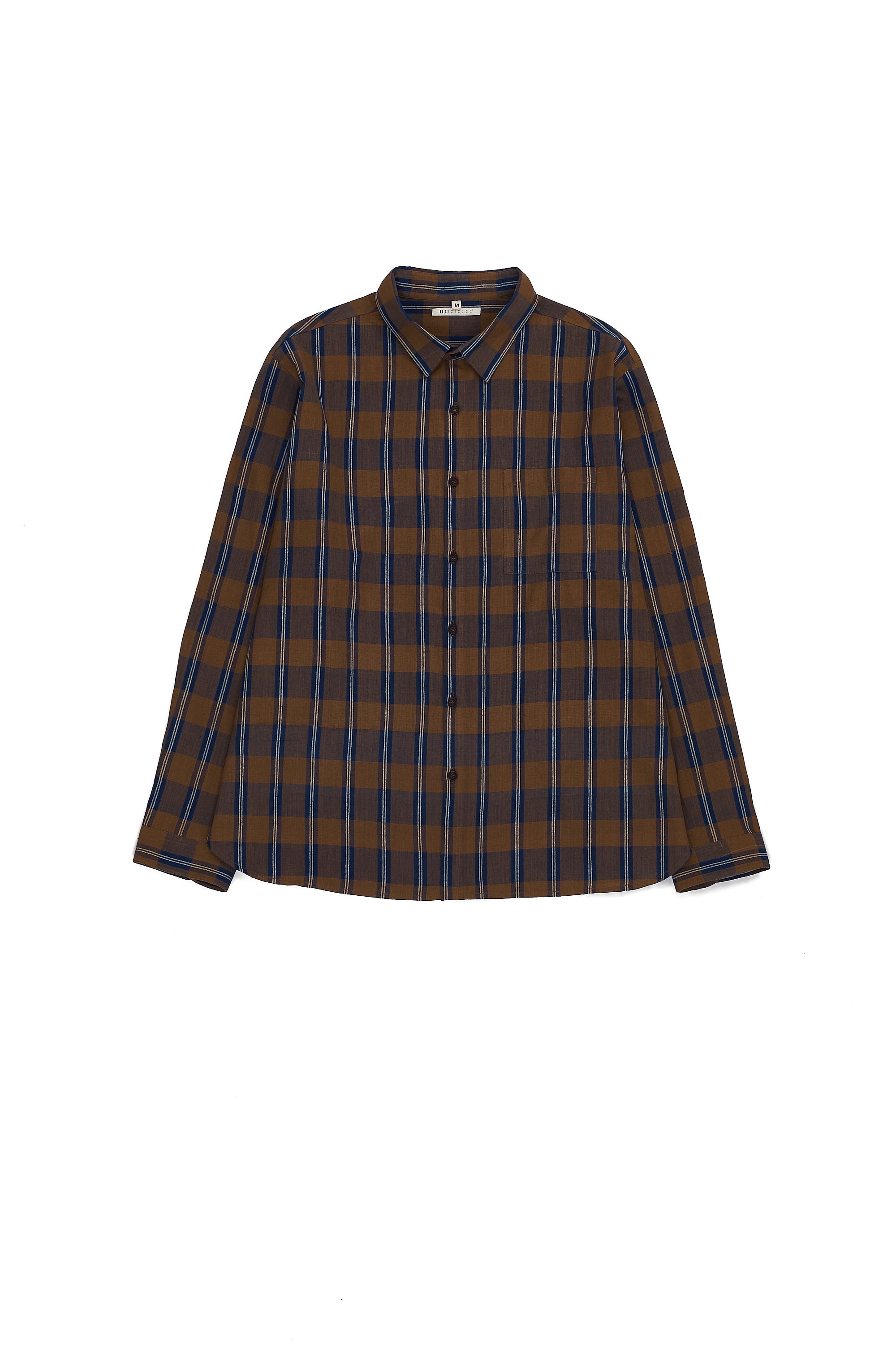 MULTI-COLOUR YARN DYED STATEMENT SPREAD COLLAR SHIRT