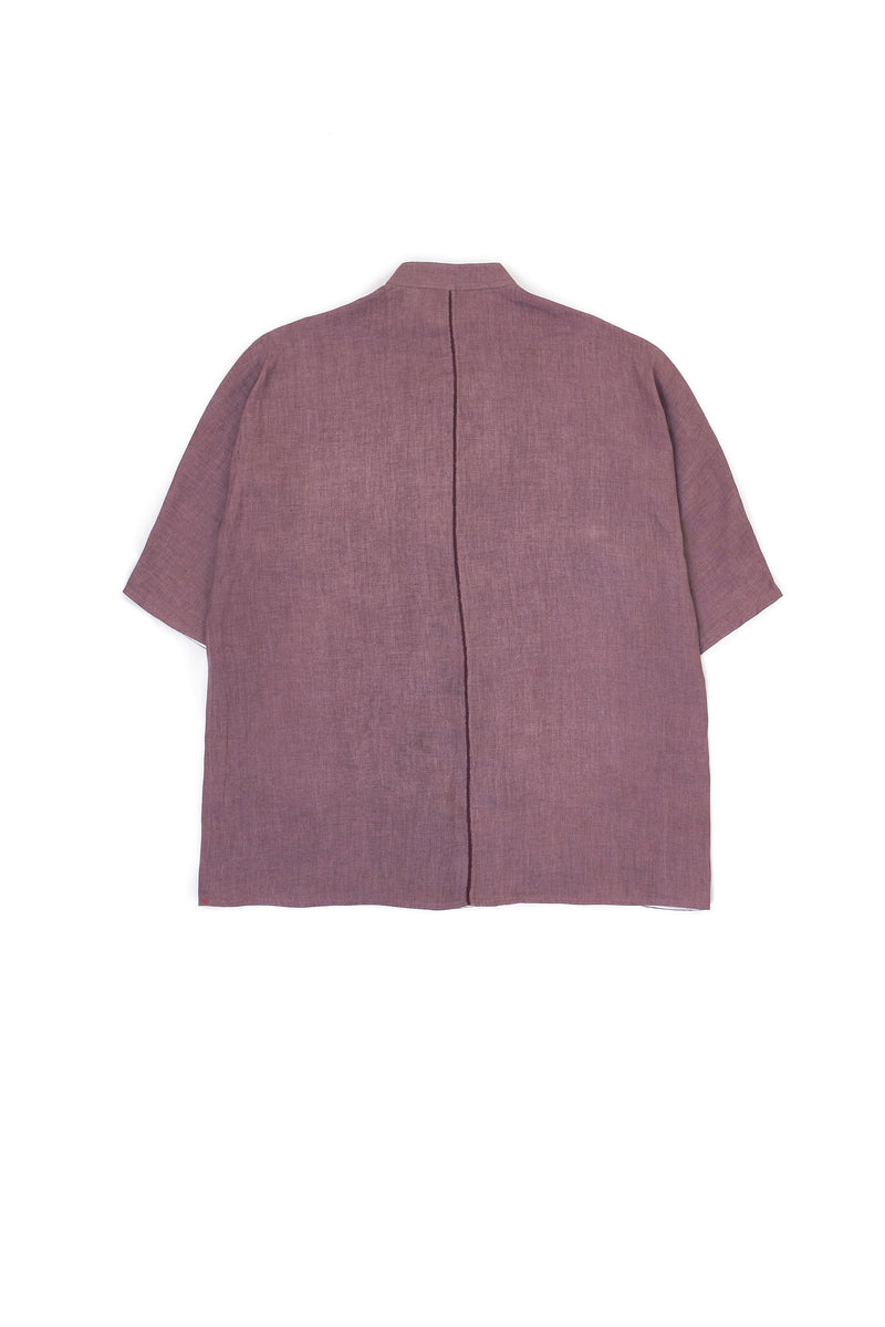 100% Linen Kimono Half Sleeve Shirt