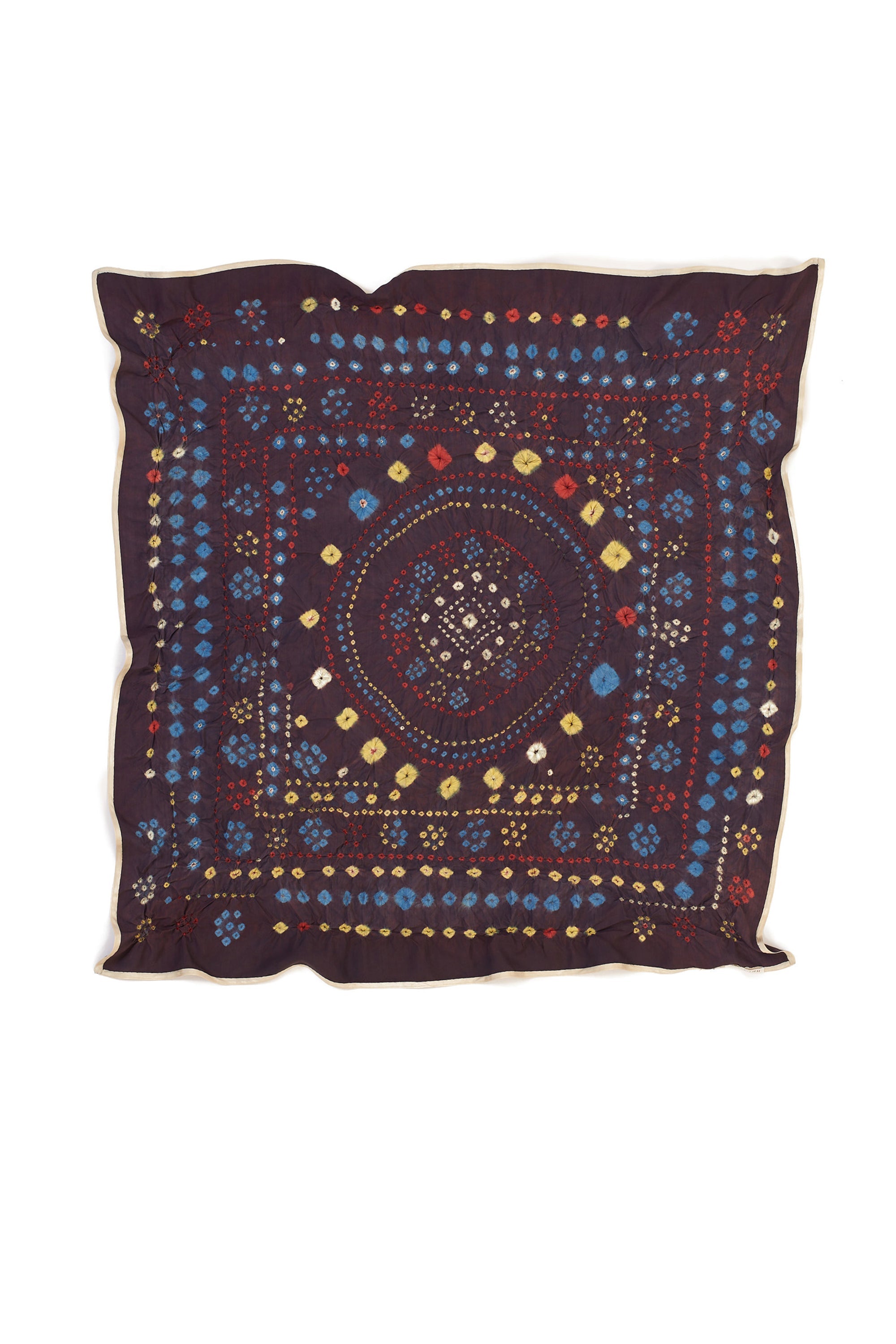 MULTICOLOR BANDHANI SCARF