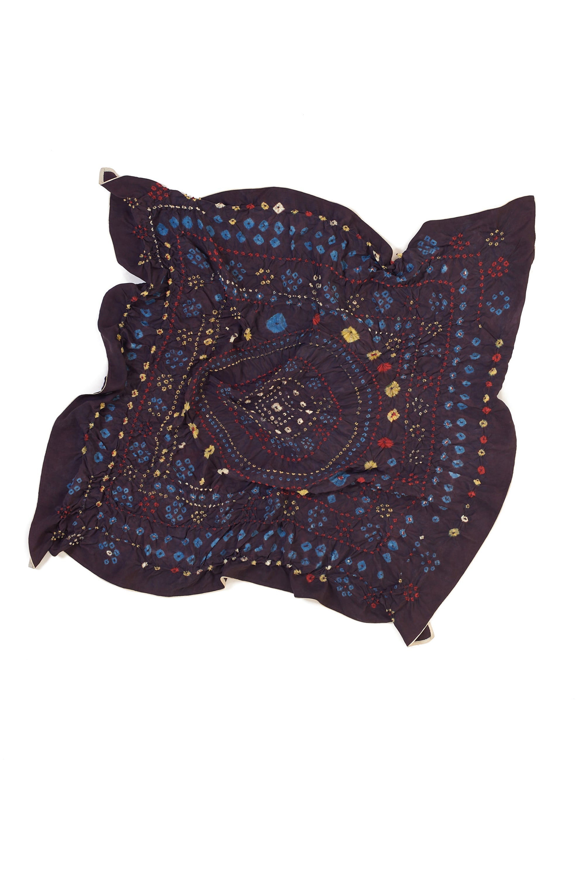 MULTICOLOR BANDHANI SCARF