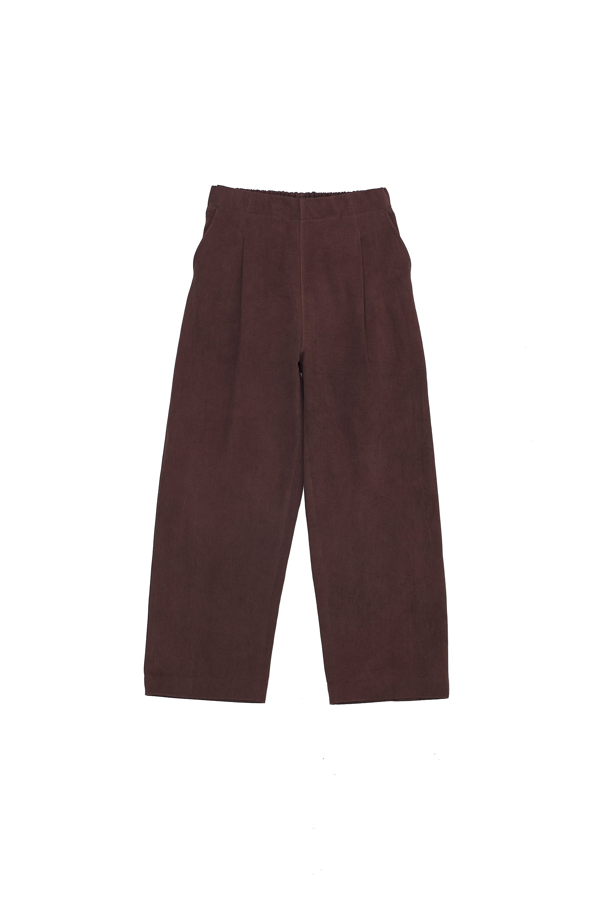 HANDSPUN HAND WOVEN - HEIRLOOM COTTON - DENIM TROUSER
