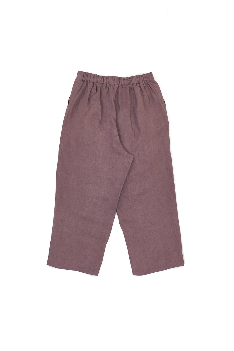 Ungendered Linen Drawstring Trousers