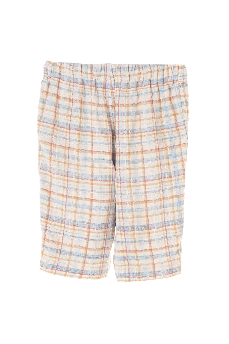 Multi Color Hand Woven Checks- Shorts
