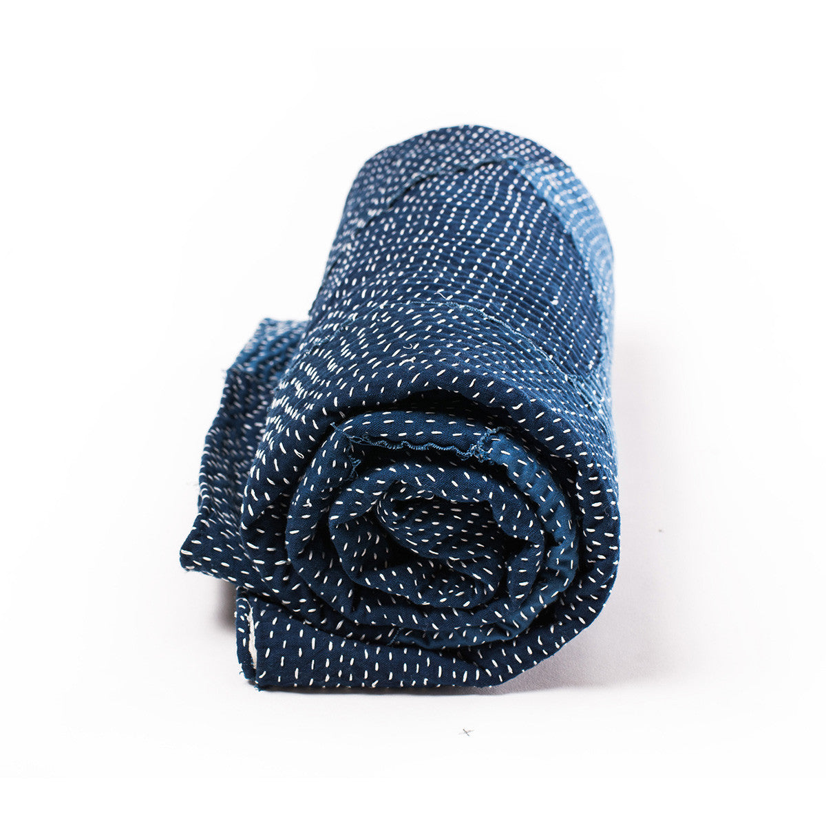 Indigo Patchwork Quilt